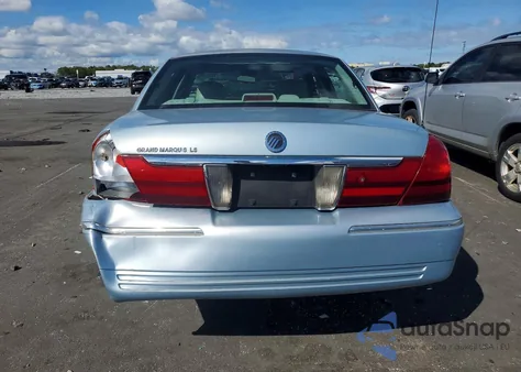 2005 Mercury Grand Marquis Ls z USA, uszkodzony, nr VIN 2MEFM75W95X663708